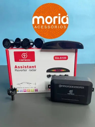 Sensor De Ré Estacionamento 4 Sensores Display Led Ks