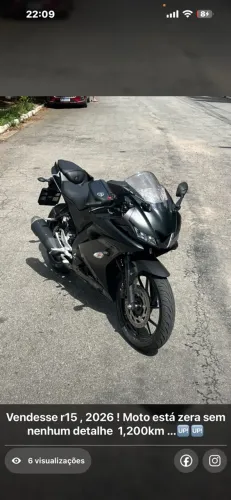 Vendesse r15 moto e zera !