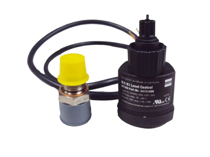 Conjunto monitorador de nível de óleo compressor