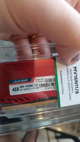 Memória JUHOR DDR3 4gb 1600mhz