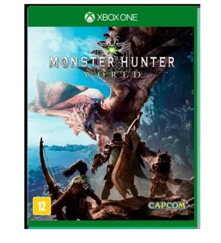 Jogo de XBox One: Monster Hunter World (Novo - Lacrado) Mídia Física - Capcom