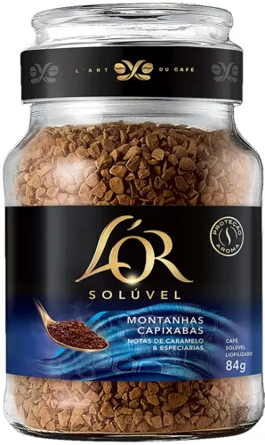 (Lacrado) L'or, Café Solúvel Montanhas Capixabas Vidro 84g