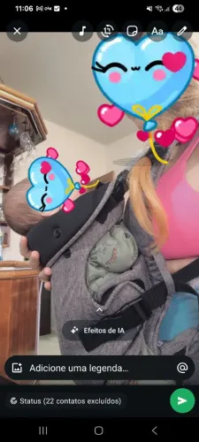 Vendo Canguru de bebê