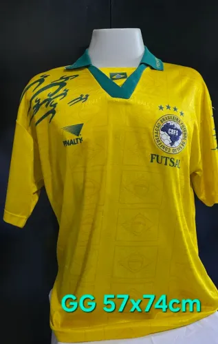 Camisa futsal Brasil GG anos 90