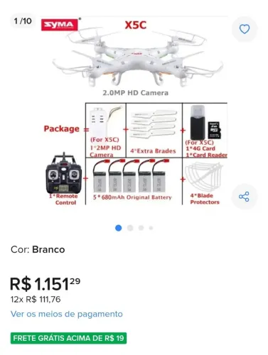 Drone novo 