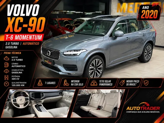Volvo XC 90 T-6 Momentum 2.0 320cv 5P 2020