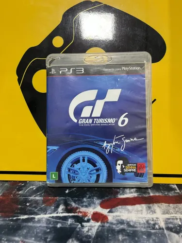 Jogo Gran Turismo 6 Edição Ayrton Senna Ps3 Original