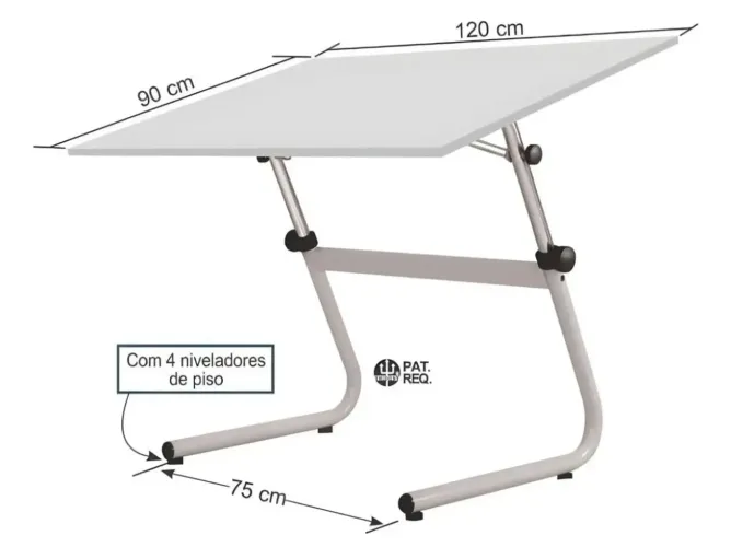 Mesa de Desenho Trident TUB-11 - Usada | Excelente Estado