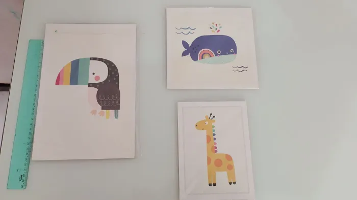 Placas decorativas infantil de MDF