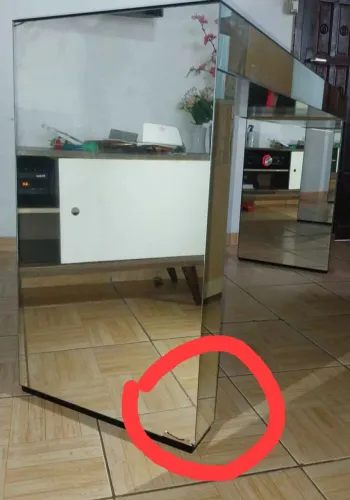 Aparador espelhada 1,60
