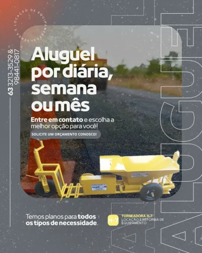 VENDAS E ALUGUEL DE MÁQUINAS