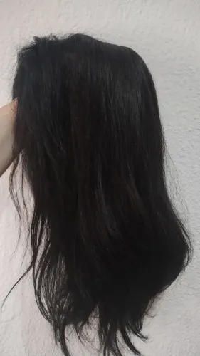 Peruca Lace Front Humana 