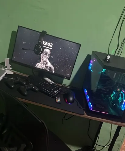 PC Gamer Completo Ryzen 5 5500 + RX 7600