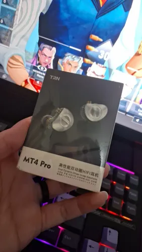 (Lacrado) Fone de ouvido Intra TRN MT4 Pro