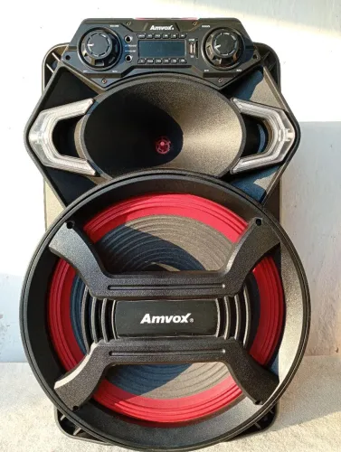 Caixa de som Anvox 850 RMS Gladiador/ PORTÁTIL