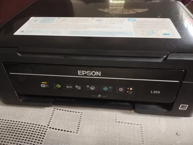 Impressora Epsonl355 1355 não imprimi nao escaneia 150