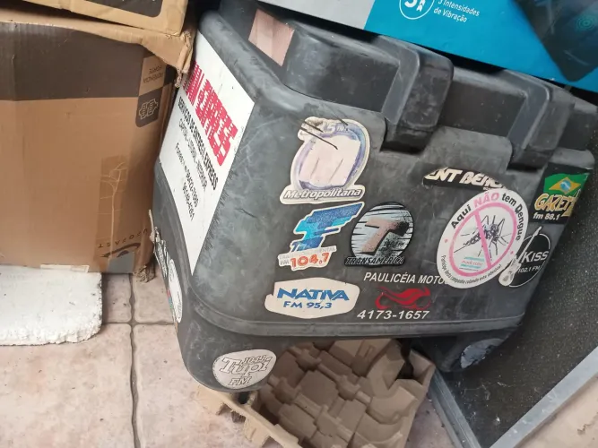 Baú para moto