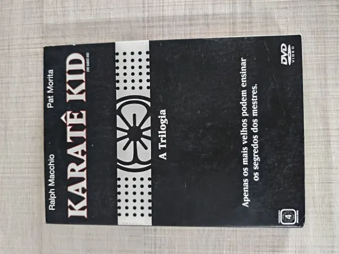 Trilogia de filmes em DVD Karatê kid