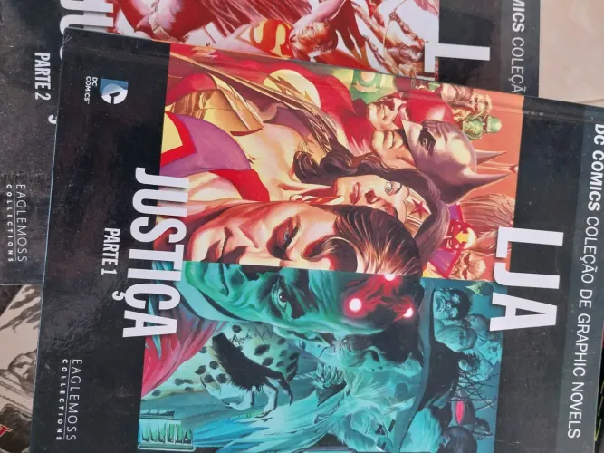 Alex Ross Justiça - Eaglemoss - parte 1 e 2