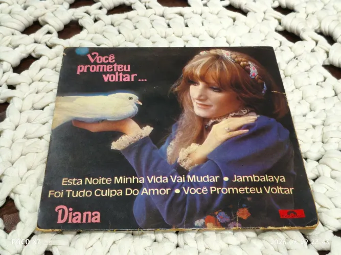 Disco compacto Diana: Você prometeu voltar...