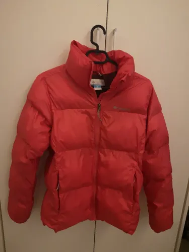Jaqueta Puffer Columbia Original Feminina Rosa - Tam S (P) - Envio para todo o Brasil
