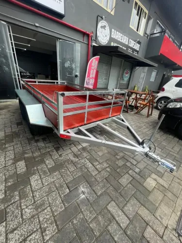 CARRETINHA DUPLO EIXO 2,50C X 1,40L