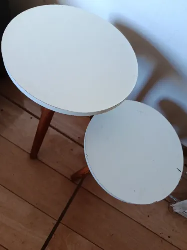 Mesa decoração de apoio 2 peças