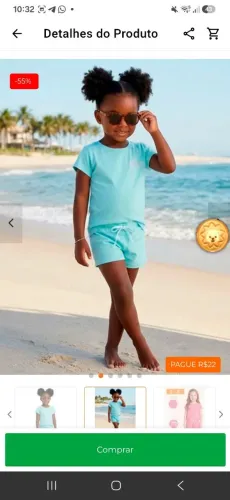 Conjunto infantil