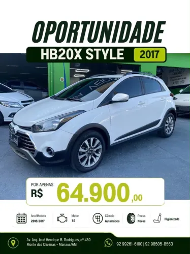 Hyundai HB20X Style 1.6 Flex 16V Aut. 2017