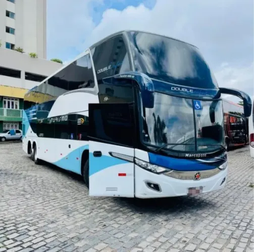 Ônibus DD G7 6x2 2018 57 lugares