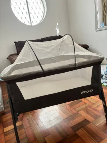 Berço portátil Whoop com mosquiteiro - Excelente estado