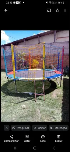 Vendo pula pula 2.44 metros e piscina de bolinhas chama no zap *