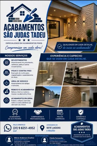 Acabamentos São judas tadeu
