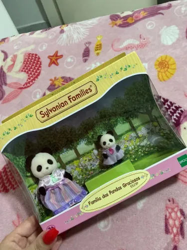 Sylvanian Familles Panda Graciosos