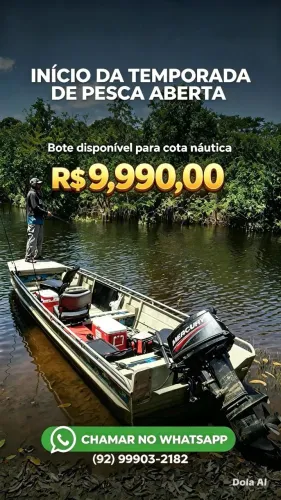 BOTE PESCA E PASSEIO