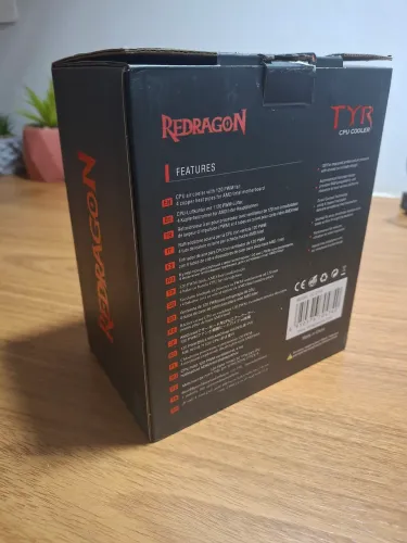 Ventuinha/Cooler para PC RED DRAGON