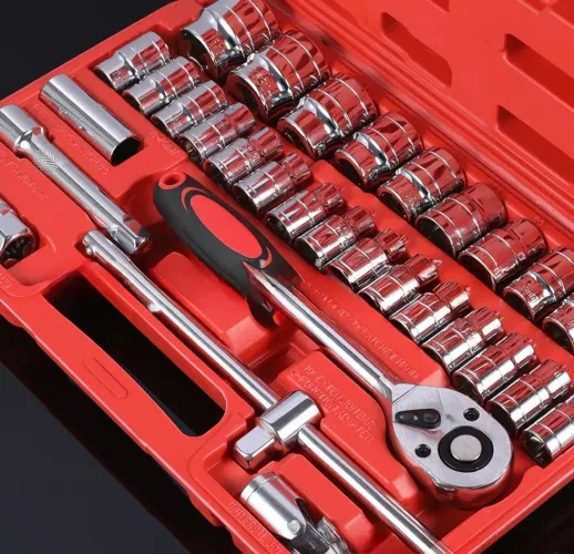 Caixa de Peças com 40 Peças - Kit Completo para Montagem e Reparo