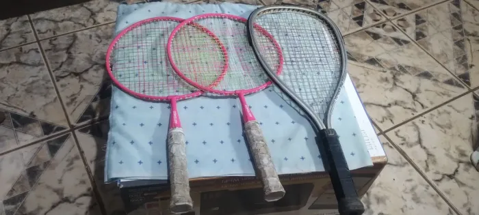 Raquete badminton 