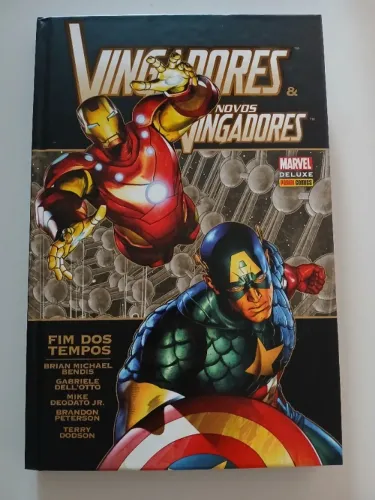 Vingadores E Novos Vingadores: Fim Dos Tempos - Marvel Deluxe Panini 280 pag