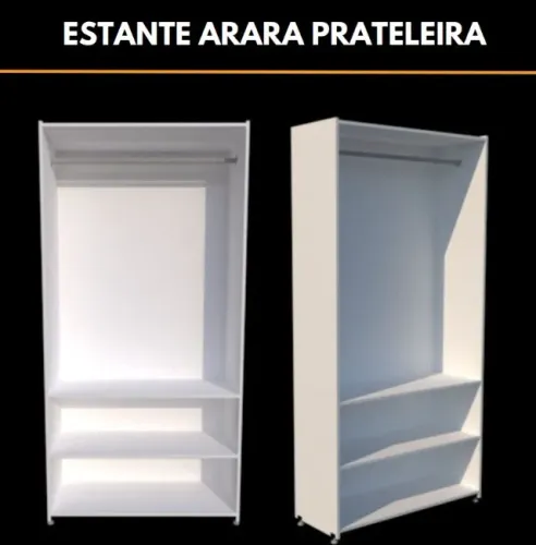 Estante Arara Prateleira