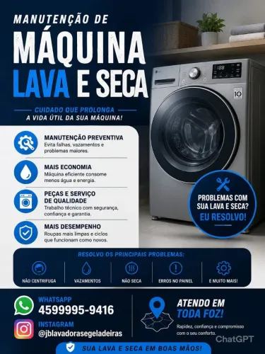 Conserto para Lava e Seca