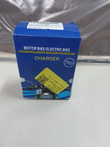 Tomada Moto 12v 2 em 1 Usb e Isqueiro impermeável com tampa