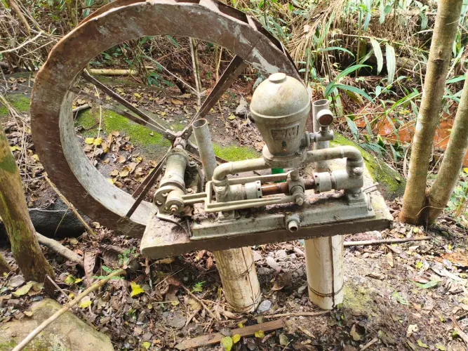 Roda dagua com a B Estalei e tem água p saber se está funcionando