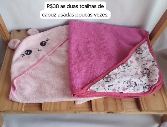 Mantas e roupas de bebê menina rn a 6m