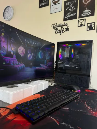 Pc gamer completo com monitor