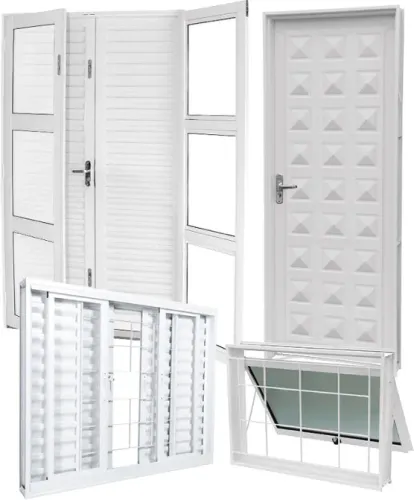 Portas e Janelas de Alumínio direto da Fábrica