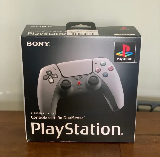 Dualsense edição limitada aniversário 30 anos PlayStation