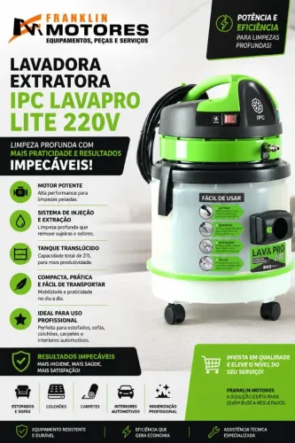 Lavadora Extratora IPC LAVAPRO LITE 220V