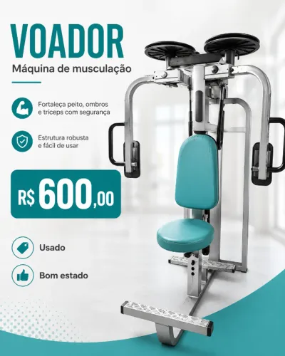 Voador / Máquina de Musculação ? R$ 600,00