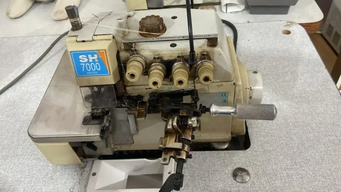 Interlock kingtex 7000 com franzidor de fábrica